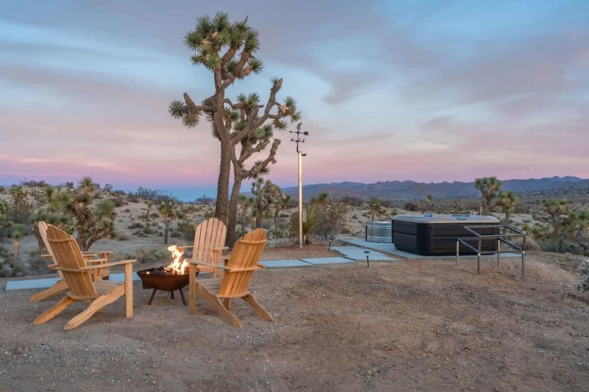 Villa Kinetic House-Joshua Trees Sculptures Cowboy Pool Yucca Valley Exterior foto